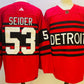 NHL Detroit Red Wings  SEIDER # 53 Jersey