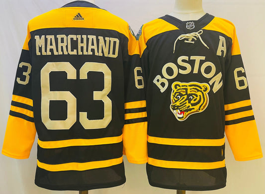 NHL Boston Bruins  MARCHAND #  63 Jersey