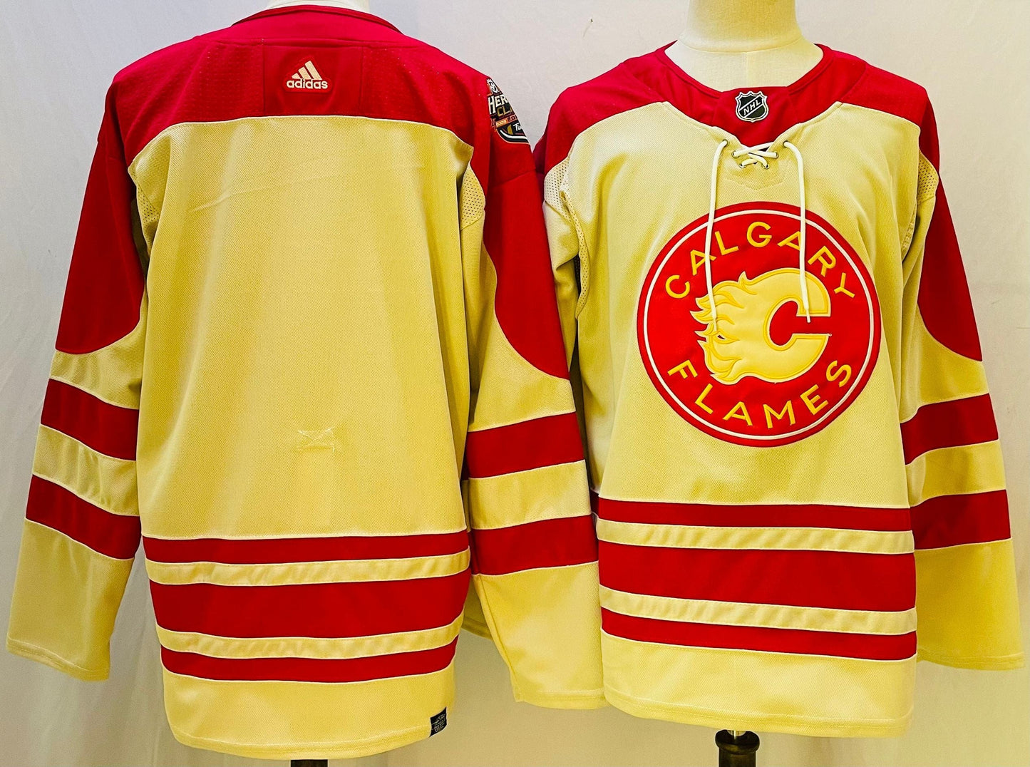 NHL Calgary Flames Blank Version  Jersey
