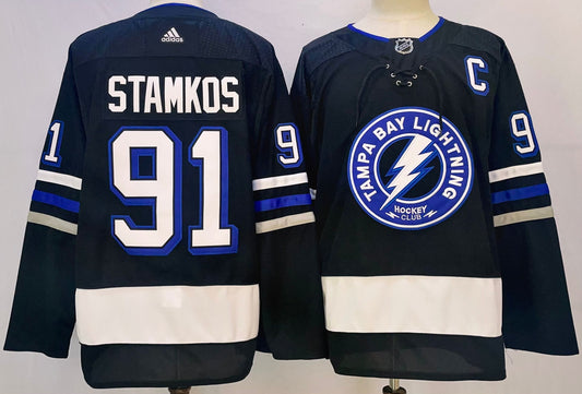 NHL  Tampa Bay Lightning  STAMKOS # 91 Jersey