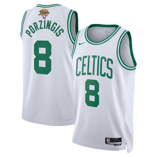 Kristaps Porzingis Boston Celtics NBA Finals 2024 Jersey