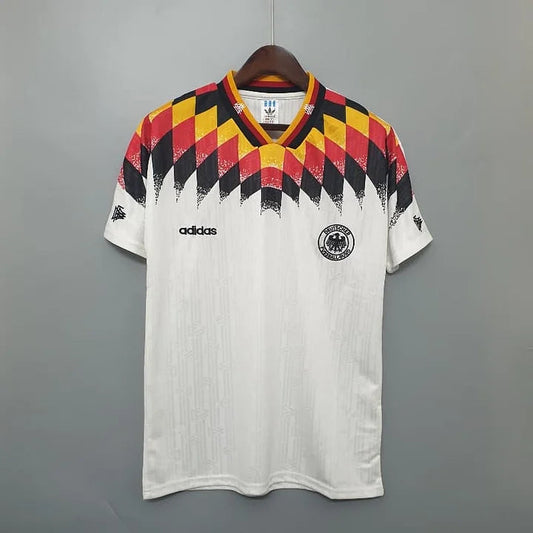 1994 Retro Germany Home Soccer Jersey
