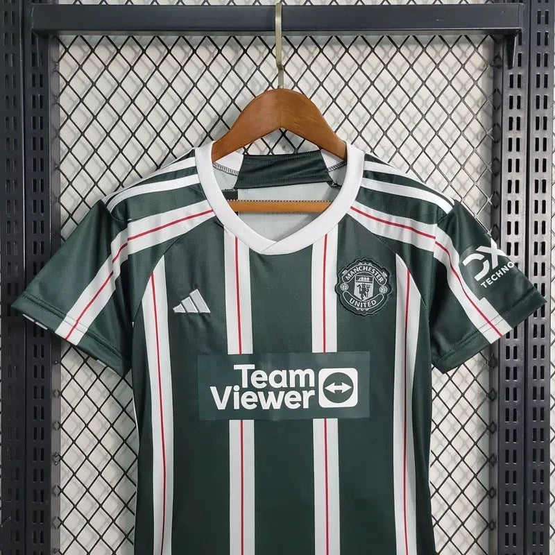 2023/2024 Kids Size Manchester United Away Football Shirt 1:1 Thai Quality
