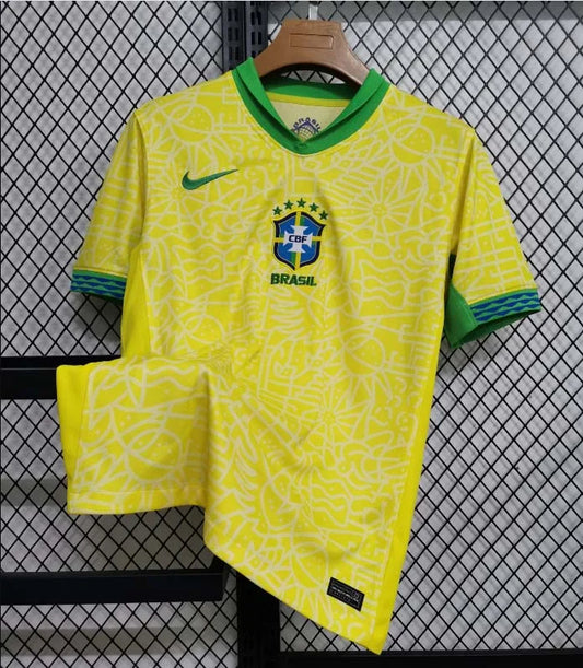 2024 Brazil Home Soccer Jersey
