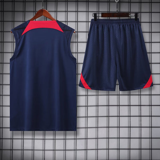 2023/2024 Leipzig Training Blue Jersey+Shorts 1:1 Thai Quality