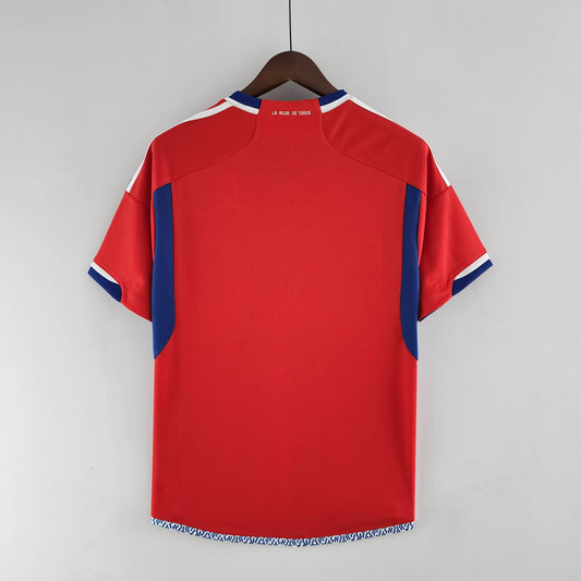 2022 Chile National Team Home Soccer Jersey