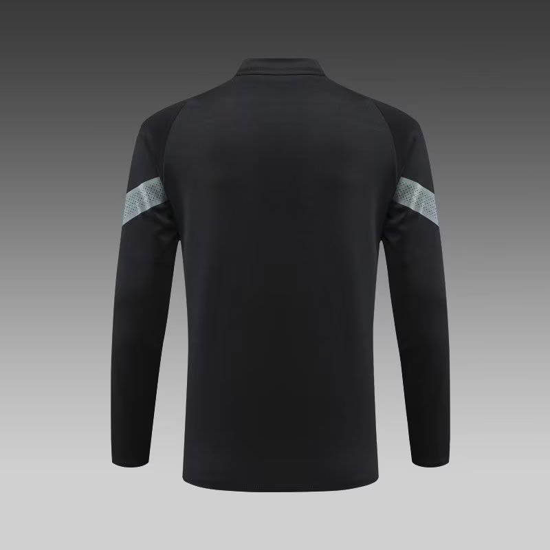 2022/2023 AC Milan Half-Pull Training Suit Black Soccer Jersey 1:1 Thai Quality