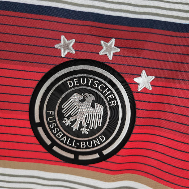 2014 Retro Germany Home Soccer Jersey