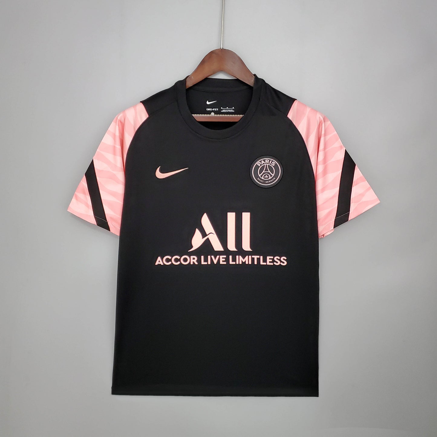 2021/2022 Psg Paris Saint-Germain Training Wear Black And Pink