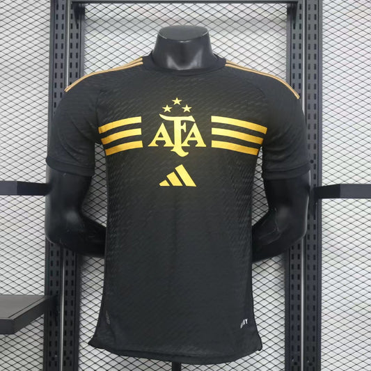 2023/2024 Player Version Argentina Special Edition Black Jersey