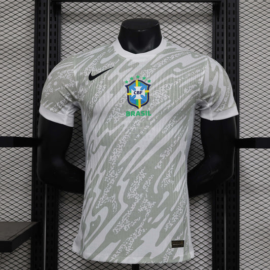 2024 Player Version Brazil Special Edition White Soccer Jersey