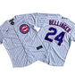 Men's Chicago Cubs  White 24# Cody Bellinger Player Jersey