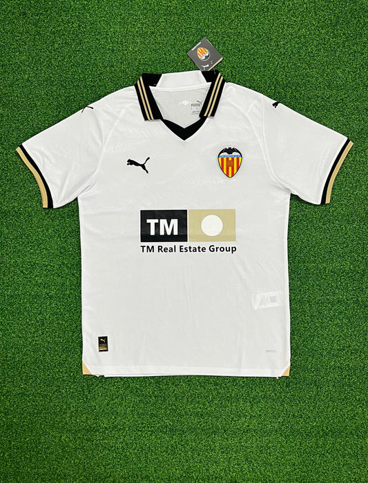 2425 Valencia Cf Home  jersey Embroidered Fan Edition