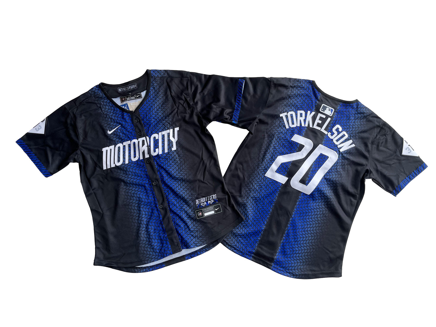 Women's Detroit Tigers Spencer Torkelson #20 Navy 2024 City Connect Limited Jersey