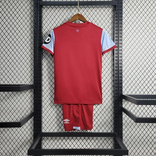2023/2024 Kids Size West Ham United Football Shirt Home 1:1 Thai Quality