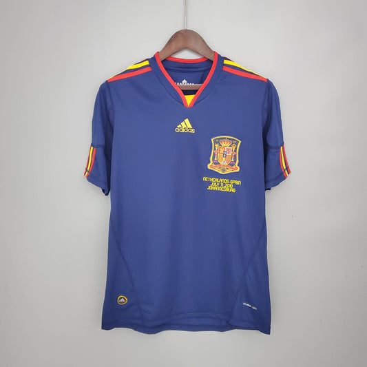 2010 Retro Spain Away Soccer Shirt