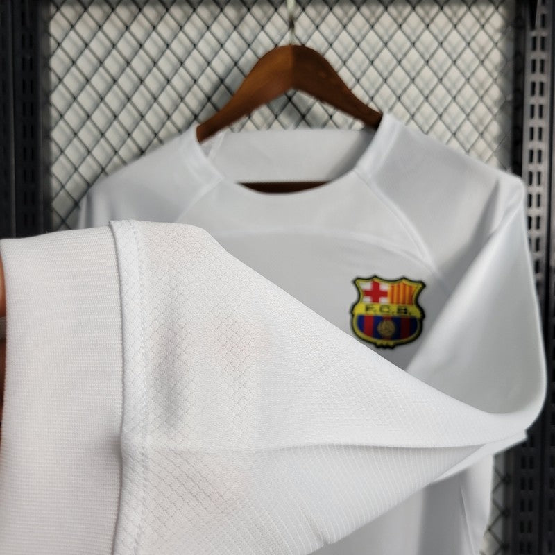 2023/2024 Long Sleeve Barcelona Away Football Shirt 1:1 Thai Quality