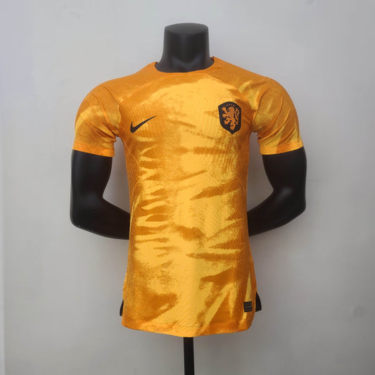 2022 FIFA World Cup Player Version Netherlands National Team Home Shirt