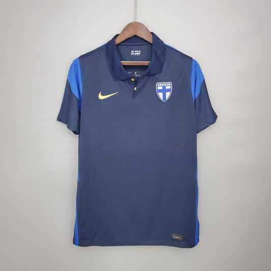 Soccer Shirt Finland 2020 Grey Away