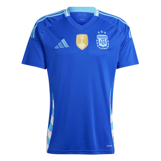 Argentina Copa America 2024 Away Jersey with Champion Badge