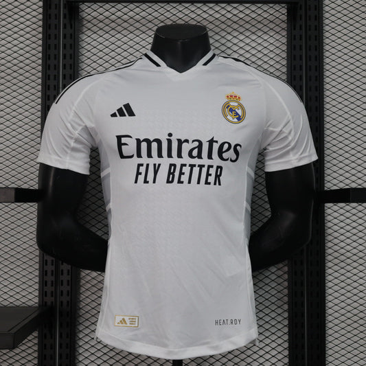 2024/2025 Player Version Real Madrid Home Soccer Jersey