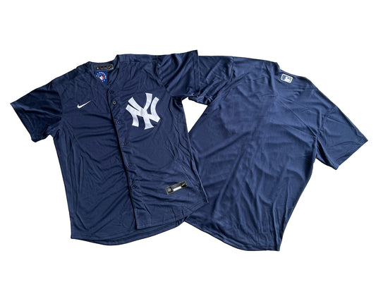 New York Yankees  Navy Alternate Replica Team Jersey