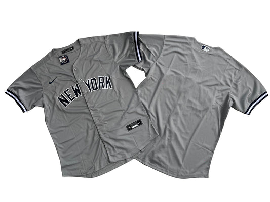 Men's New York Yankees  Gray Home Replica Team Jersey