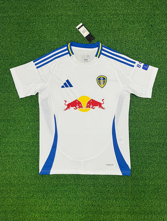 24-25 Leeds United Home Fan Edition Embroidered Jersey