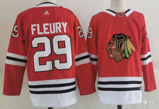 NHL Chicago Blackhawks FLEURY # 29 Jersey