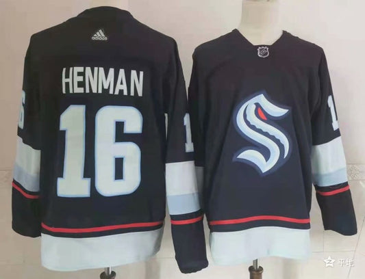 NHL Seattle KRAKEN HENMAN  # 16 Jersey