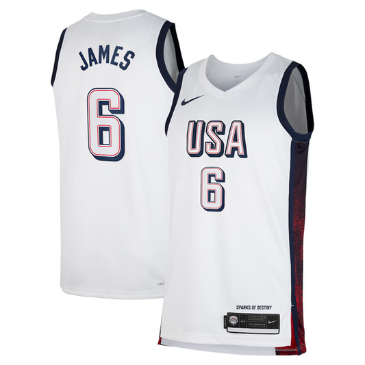 LeBron James Team USA 2024 Olympics Jersey