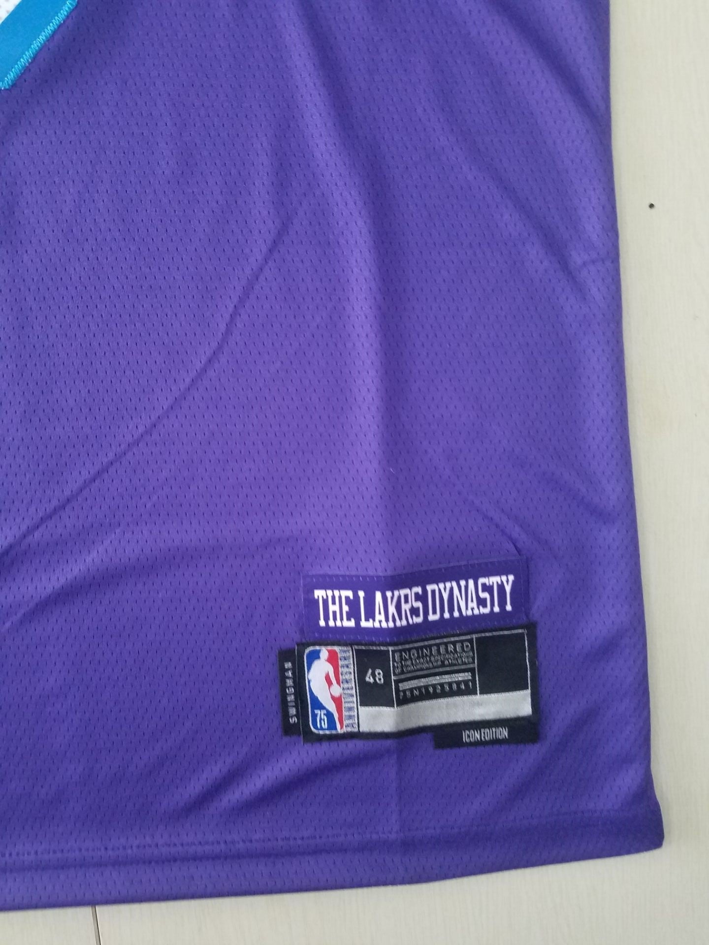 Men's Los Angeles Lakers Russell Westbrook Purple 2021/22 Swingman Jersey