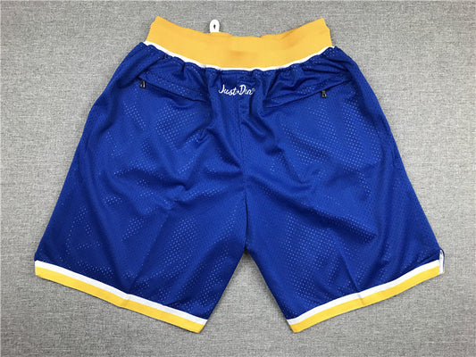 Men's Indiana Pacers Blue Basketball Shorts