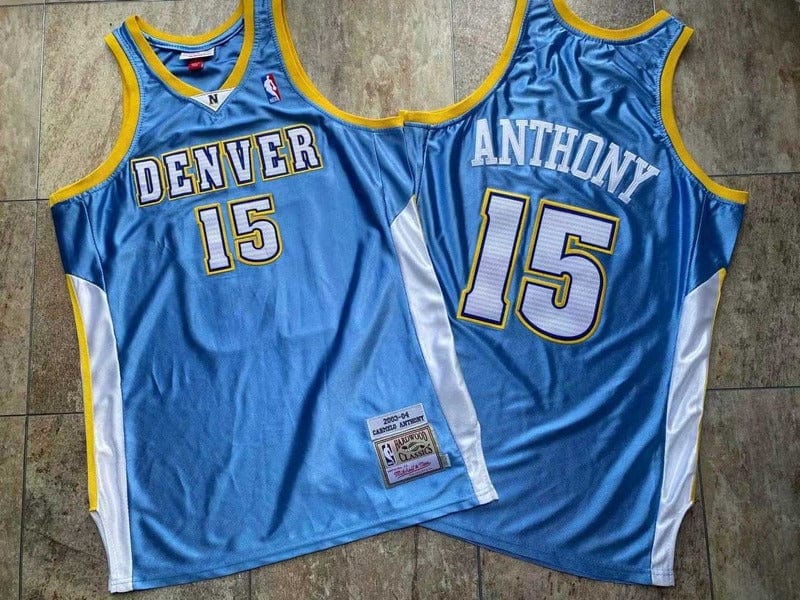 Carmelo Anthony Denver Nuggets Throwback-Trikot