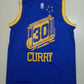 Men's Golden State Warriors Stephen Curry Blue 2020/21 Jersey - Classic Edition