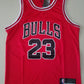 Men's Chicago Bulls Michael Jordan #23 Red Fast Break Replica Player Jersey