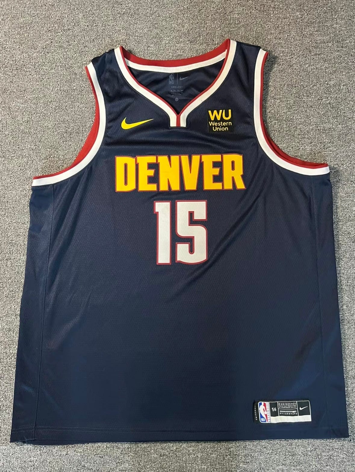 Nikola Jokic 2023 season  Denver Nuggets  basketball jerseys jersey city white quality jersey