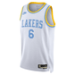 LeBron James Los Angeles Lakers City Editon Jersey#6 BLUE