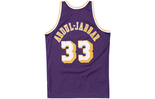 Mitchell & Ness NBA Swingman Jersey 'Los Angeles Lakers - Kareem Abdul-Jabbar 1983-84' SMJYAC18109-LALPURP83KAB
