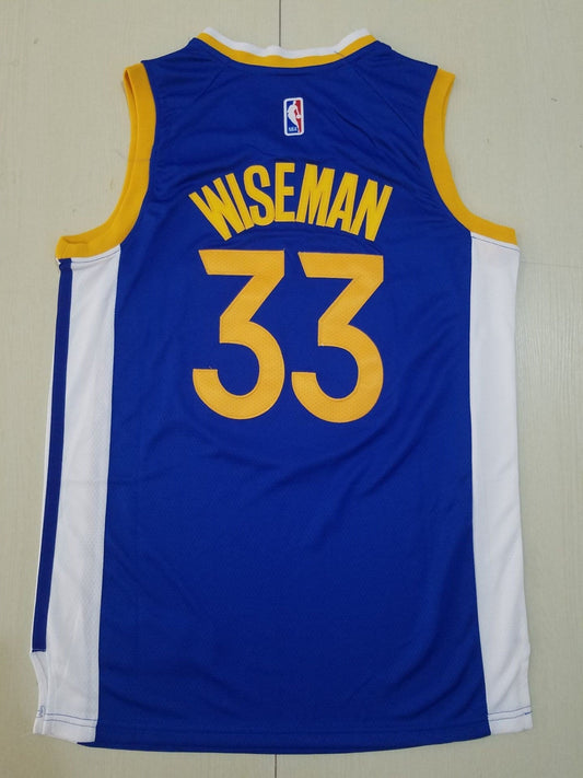 Men's Golden State Warriors James Wiseman 2021/22 Fast Break Replica Jersey