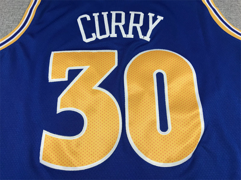 Men's Golden State Warriors Stephen Curry #30 Blue 2022/23 Swingman Jersey - Classic Edition