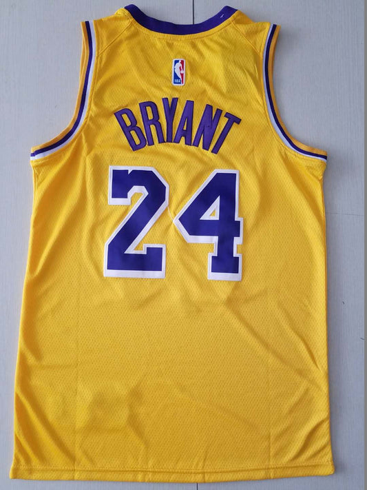 Kobe Bryant Los Angeles Lakers #24 NBA Classics Retro Jersey - Yellow