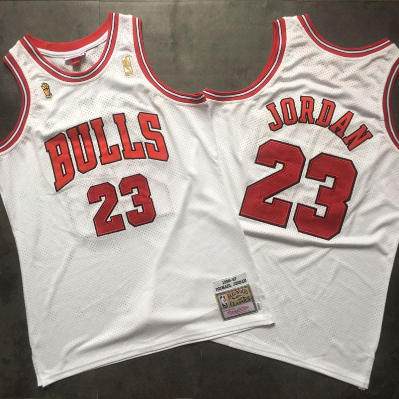Michael Jordan Chicago Bulls Trophy Throwback Jersey
