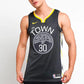 Nike NBA Stephen Curry Statement Edition Swingman Basketball Jersey SW Fan Edition Golden State Warriors Coal Black 877205-060