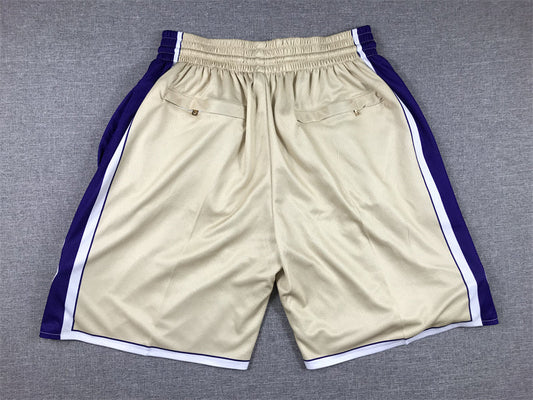 Men's Los Angeles Lakers Gold Hall of Fame Pocket Shorts