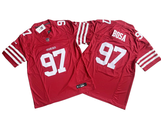 San Francisco 49ers 97# Nick Bosa Nike Vapor FUSE Limited Trikot