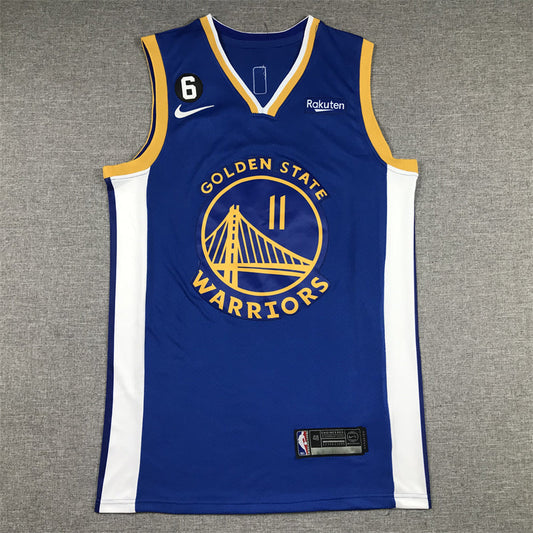 Men's Golden State Warriors Klay Thompson #11 Royal 2022/23 Fast Break Replica Player Jersey - Icon Edition