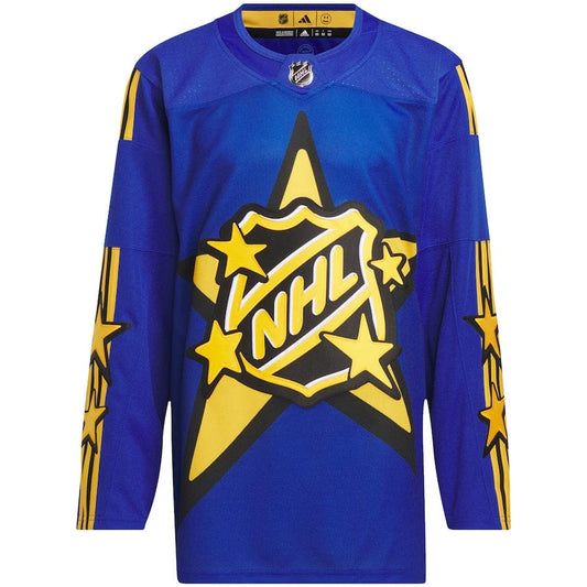 Herren 2024 NHL All-Star Game adidas x Drew House Primegreen Authentic-Trikot – Blau 