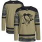 Men's Pittsburgh Penguins adidas Camo Military Appreciation Team Authentic Practice Jersey