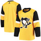Adidas Gold Alternate Authentic Team-Trikot der Pittsburgh Penguins für Herren